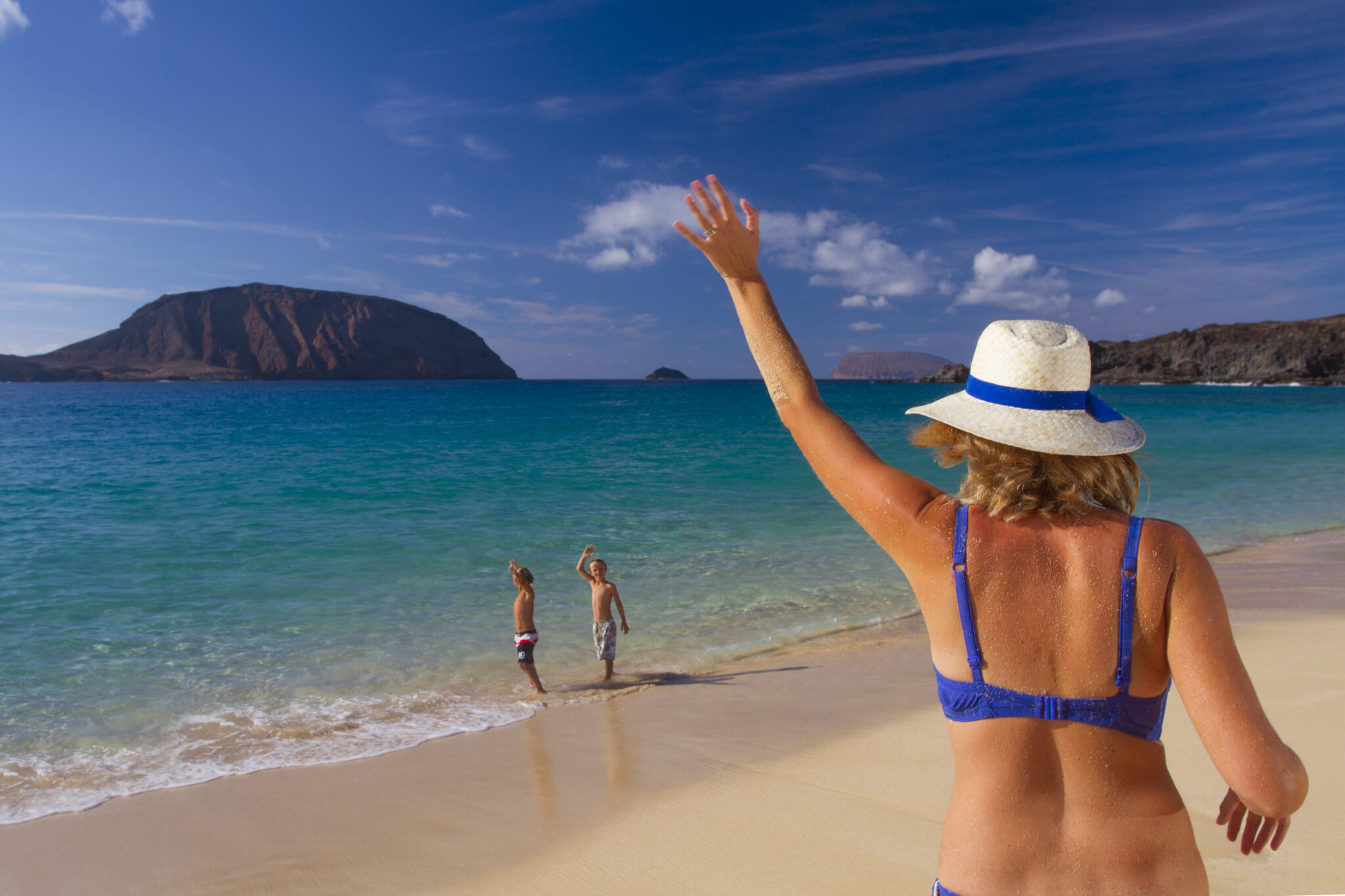 Blick auf La Graciosa