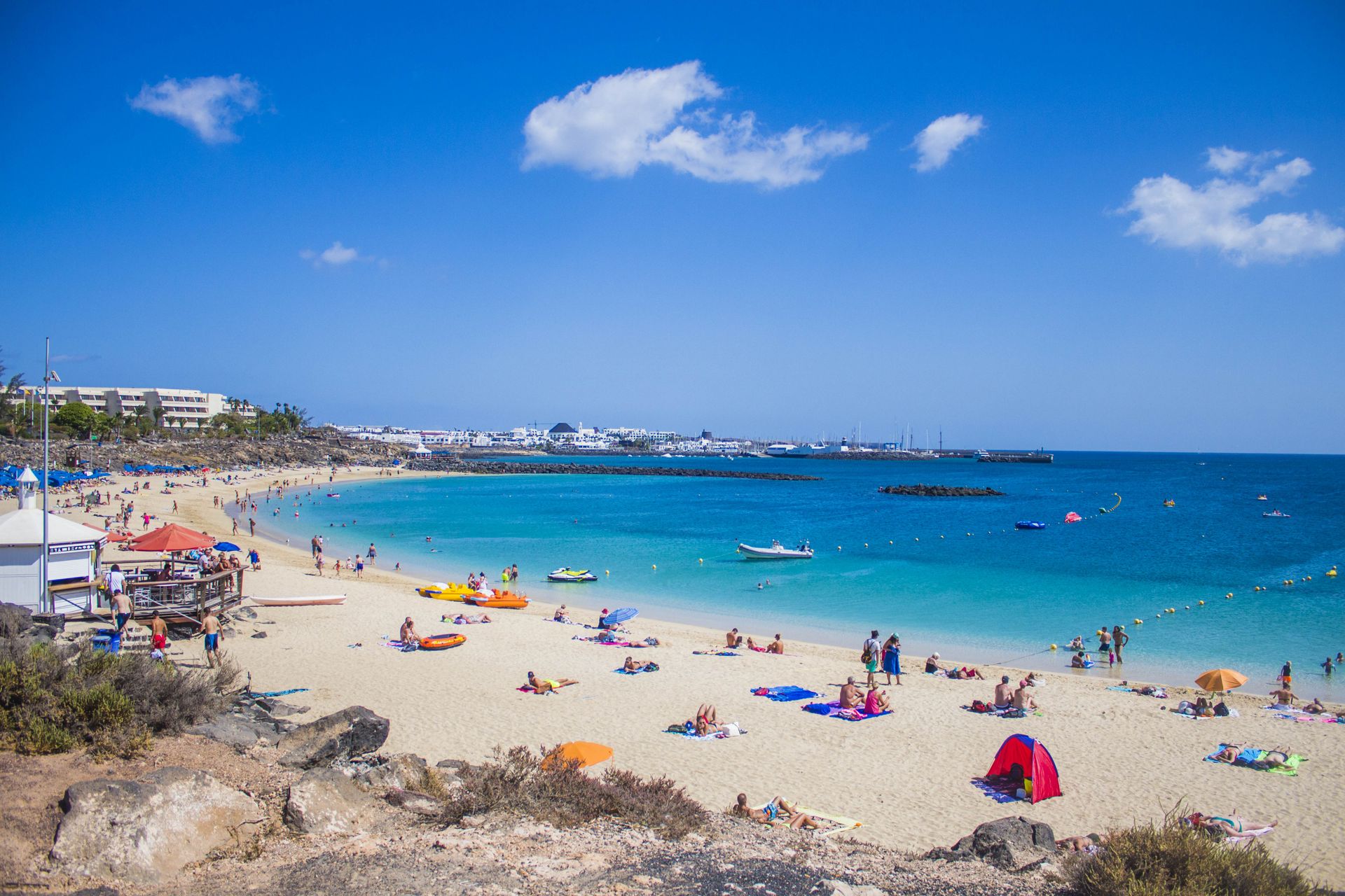 Küste von Playa Blanca